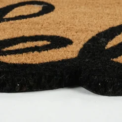 Kaschmir Teppich Form Hello Coco Fußmatte 45x75 cm