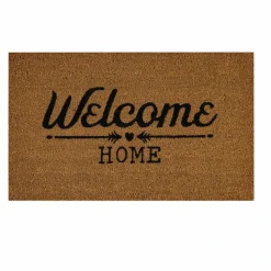 Kaschmir Teppich Welcome Home Coco Fußmatte 45x75 cm
