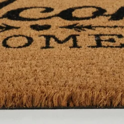 Kaschmir Teppich Welcome Home Coco Fußmatte 45x75 cm