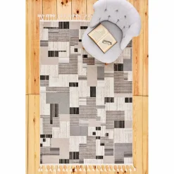 Kasmir Hali 7/24 Skandinavischer Lagom-Teppich 160x230 cm