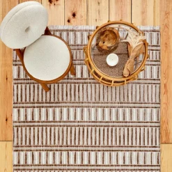 Kasmir Hali 7/24 Skandinavischer Premium Orka-Teppich 80x150 cm