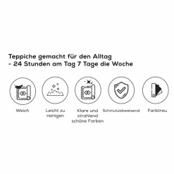 Kasmir Hali 7/24 Vier Jahreszeiten Pflaume Grün 80x300 cm