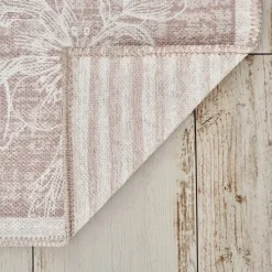 Kasmir Hali Dekorative Kunst Trend Kamelie Doppelseitiger Teppich 80x150 cm