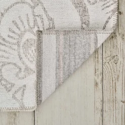 Kasmir Hali Dekorative Kunst Trend Floral Doppelseitiger Teppich 120x180 cm