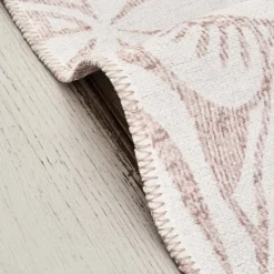 Kasmir Hali Dekorative Kunst Trend Floral Doppelseitiger Teppich 120x180 cm