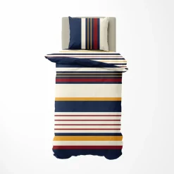 Nautica Hollins Einzel Bettbezugsset, 135X200, 80X80