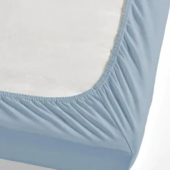 Nautica Jersey Spannbetttuch, Blau, 140x200cm