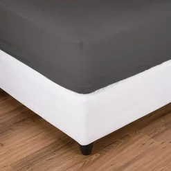 Nautica Jersey Spannbetttuch, Anthrazit, 100x200cm