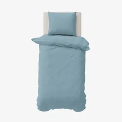 Nautica Solid Einzelperson Blau Bettbezugsset, 135x200, 80x80