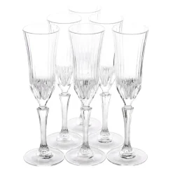 Rcr Adagio Sektglas, 6 teilig, 180 ml