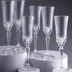 RCR Adagio 6-teiliges Flöten-Glas-Set 180 ml