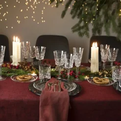 RCR Etna 6-teiliges Champagnerflöten-Set für 6 Personen, 180 ml, Transparent