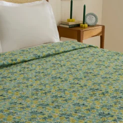 Sarah Anderson Elroy Doppelbett Bettdecke Mint