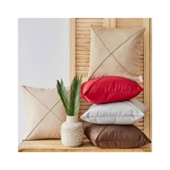 Sarah Anderson Louisa Graues Samtgewebe-Kissen